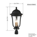 Great Outdoors Peale Street 4 Light Outdoor Post Mount Mount - 73239-738 3