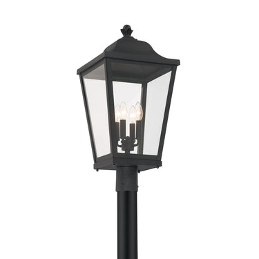 Great Outdoors Savannah 4Lt Outdoor Post Mount Mount - 73286-66 2