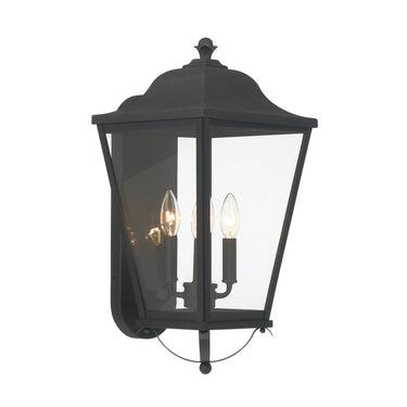 Great Outdoors Savannah 4Lt Outdoor Wall Mount - 73282-66 1
