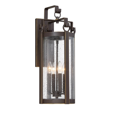 Great Outdoors Somerset Lane 4 Light Large Outdoor Wall Mount - 72693-226 