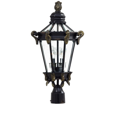 Great Outdoors Stratford Hall 2 Light Post Mount Mount - 8935-95 