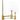 Gretchen 5 Light Chandelier in Aged Brass 2