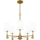 Gretchen 5 Light Chandelier in Aged Brass 5