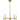 Gretchen 5 Light Chandelier in Aged Brass 1