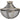 Hallie 2 Light Semi-Flush Mount in Distressed Grey Wood 5