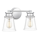 Haverfield 2 Light Bath Light in Polished Chrome 4
