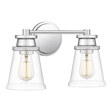 Haverfield 2 Light Bath Light in Polished Chrome 4