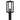 Hazel 1 Light Outdoor Post in Earth Black 3