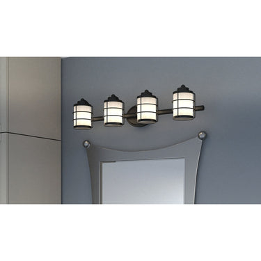 Hazlett 4 Light Bath Light 12