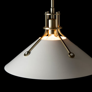 Henry Medium Steel Shade Pendant 9