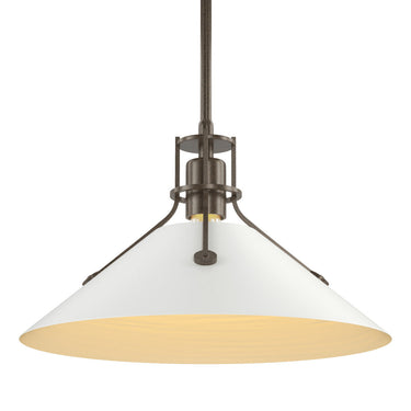 Henry Medium Steel Shade Pendant 11