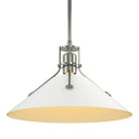 Henry Medium Steel Shade Pendant 18