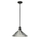 Henry Medium Steel Shade Pendant 4