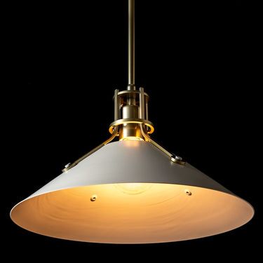 Henry Medium Steel Shade Pendant 8