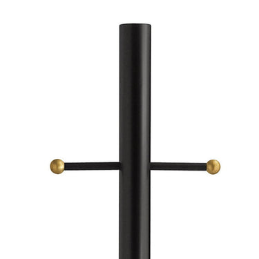 Hinkley 7ft Direct Burial Post with Ladder Rest, Photocell, and Ground Outlet Alternative Image 2