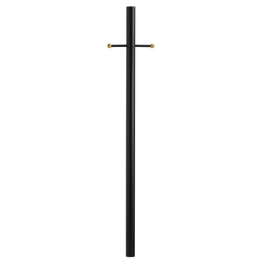 Hinkley 7ft Direct Burial Post with Ladder Rest, Photocell, and Ground Outlet 