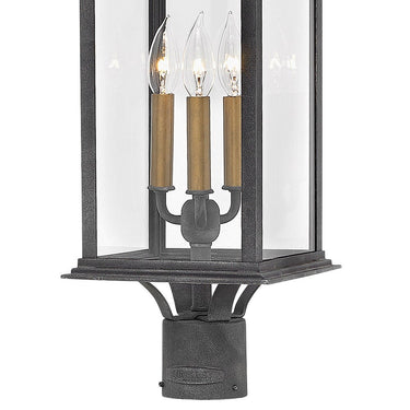 Hinkley Adair LED Outdoor Large Post Mount Lantern Alternative Image 1