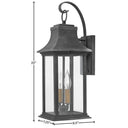 Hinkley Adair LED Outdoor Medium Wall Mount Lantern Alternative Image 6