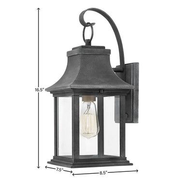 Hinkley Adair Outdoor Medium Wall Mount Lantern - Alternative Image 2930DZ Alternative Image 1