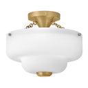 Hinkley Adella Small Semi-Flush Mount Alternative Image 1