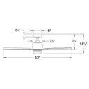 Hinkley Afton 52" LED Fan Alternate Image-15