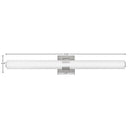Hinkley Aiden Large LED Vanity Wall Sconce Alternative Image 10