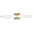 Hinkley Aiden Medium LED Vanity Wall Sconce Alternative Image 19