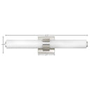 Hinkley Aiden Medium LED Vanity Wall Sconce Alternative Image 25