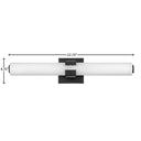 Hinkley Aiden Medium LED Vanity Wall Sconce Alternative Image 3
