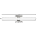 Hinkley Aiden Medium LED Vanity Wall Sconce Alternative Image 7