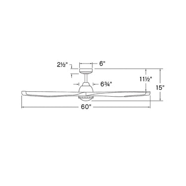 Hinkley Aileron 60" LED Smart Fan Alternate Image-16
