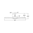 Hinkley Alba 56" LED Smart Fan Alternate Image-14