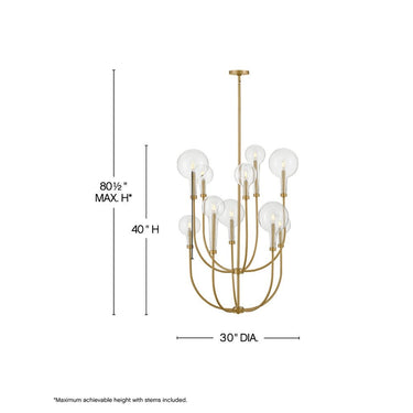 Hinkley Alchemy Medium Multi Tier Chandelier Alternative Image 7