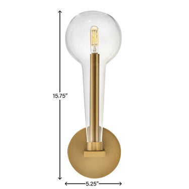 Hinkley Alchemy Medium Single Light Sconce Alternative Image 4