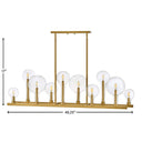 Hinkley Alchemy Medium Ten Light Linear Pendant Alternative Image 4