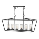 Hinkley Alford Place 12V LED Outdoor Medium Six Light Linear Pendant 