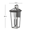 Hinkley Alford Place LED Outdoor Large Tall Wall Mount Lantern Alternative Image 5
