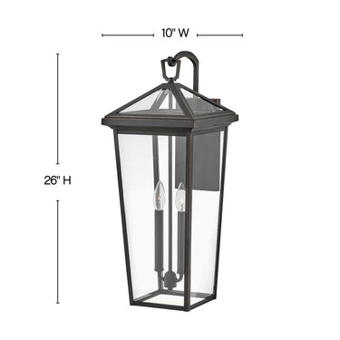 Hinkley Alford Place LED Outdoor Large Tall Wall Mount Lantern Alternative Image 5