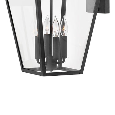 Hinkley Alford Place LED Outdoor Large Wall Mount Lantern in Museum Black Finish Alternative Image 3