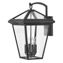 Hinkley Alford Place LED Outdoor Large Wall Mount Lantern in Museum Black Finish 