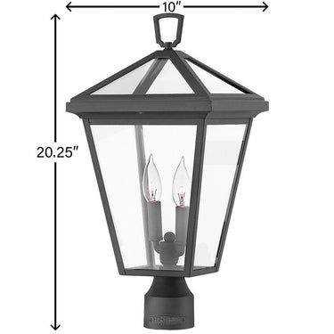Hinkley Alford Place LED Outdoor Medium Post Mount Lantern Alternative Image 1