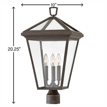 Hinkley Alford Place LED Outdoor Medium Post Mount Lantern Alternative Image 5