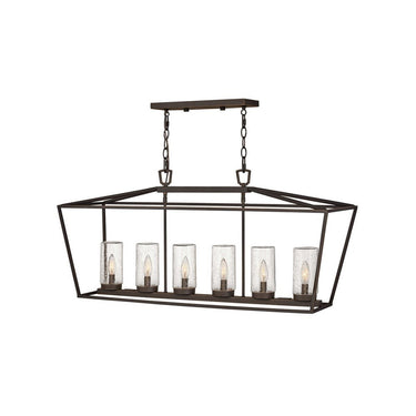Hinkley Alford Place LED Outdoor Medium Six Light Linear Alternative Image 4