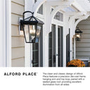 Hinkley Alford Place LED Outdoor Medium Wall Mount Lantern - Alternative Image 2560OZ-LL Alternative Image 4