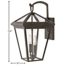 Hinkley Alford Place LED Outdoor Medium Wall Mount Lantern - Alternative Image 2564OZ-LL Alternative Image 1