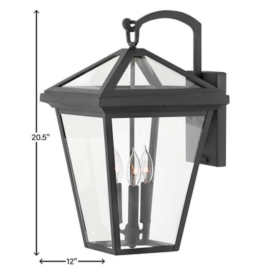 Hinkley Alford Place LED Outdoor Medium Wall Mount Lantern - Alternative Image 2565MB-LL Alternative Image 3
