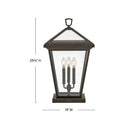 Hinkley Alford Place Outdoor Large Pier Mount Lantern Alternative Image 5