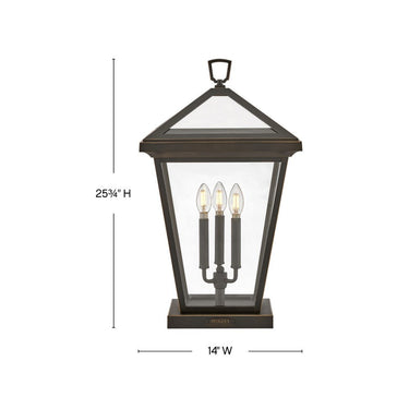 Hinkley Alford Place Outdoor Large Pier Mount Lantern Alternative Image 5