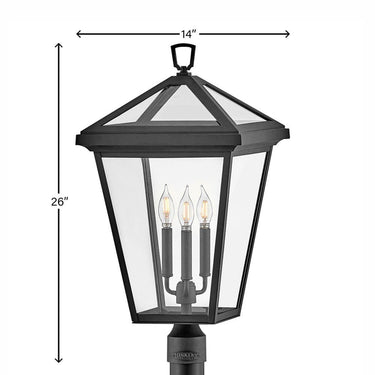 Hinkley Alford Place Outdoor Large Post Mount Lantern Alternative Image 1
