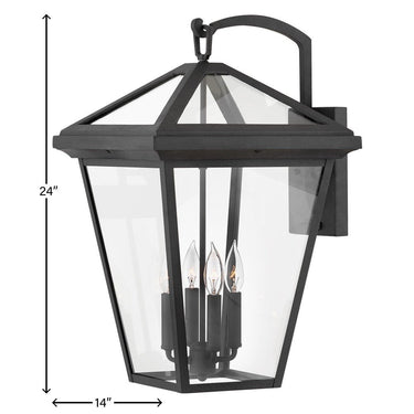 Hinkley Alford Place Outdoor Large Wall Mount Lantern Alternative Image 3